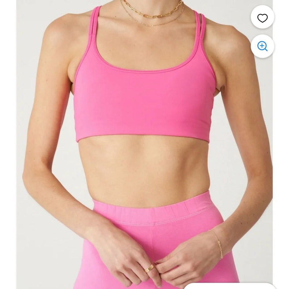 ALL ACCESS Vibrant Pink Sports Bra